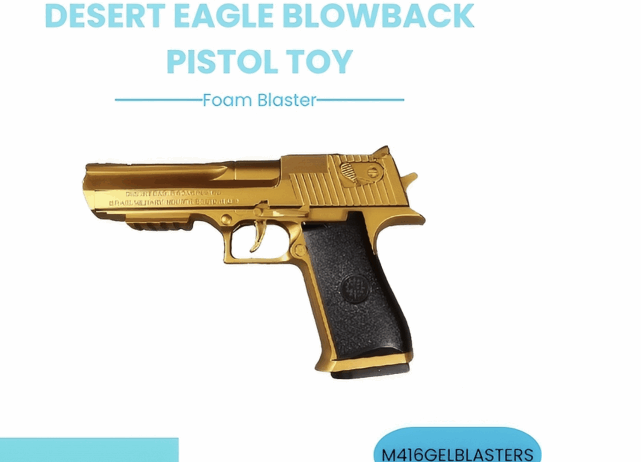Experience Realistic Fun with the Desert Eagle Toy Pistol